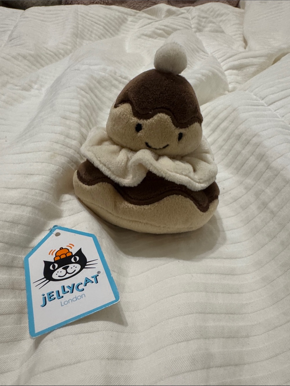RETIRED Pretty Religieuse Pastry Jellycat